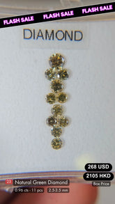 Natural Green Diamond Deal (0.96 cts)